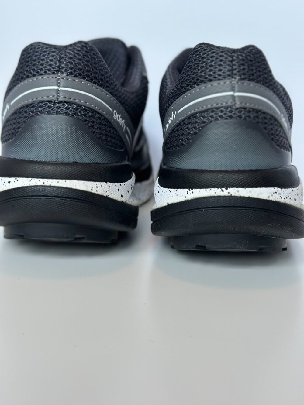 Gravity Defyer G-Defy Mighty Walk Black Gray VersaShock Shoes 10.5 - Picture 5 of 13